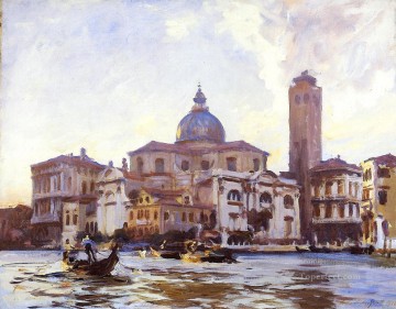 Palazzo Labia and San Geremia Venice John Singer Sargent Oil Paintings